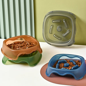 The Essential Anti Choking Pet Slow Feeding Water Bowl