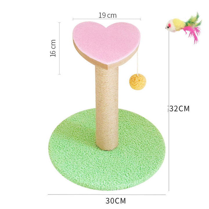 The Ultimate Pet Claw Grinding and Teasing Toy for Your Feline Friend