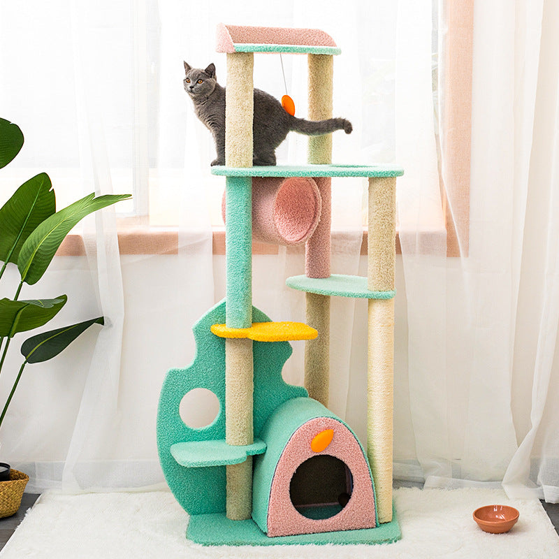 Transform Your Cat's Playtime with the Large Pet Scratching Post Toy